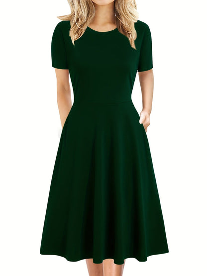 Even | Vestido retro de verano de corte A