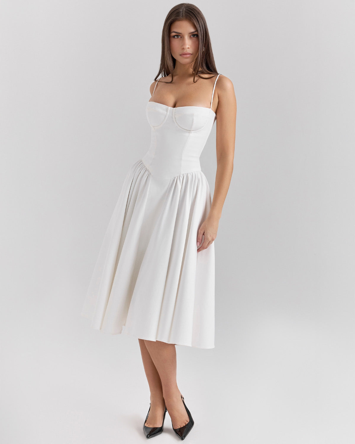 Vestido midi Francesca 