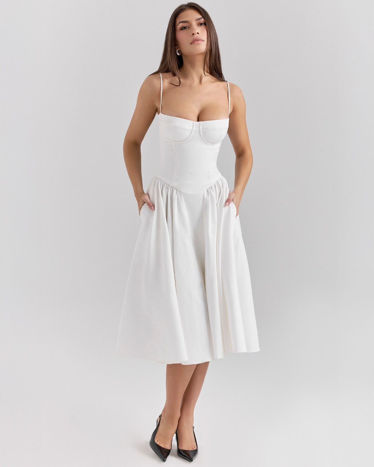 Vestido midi Francesca 