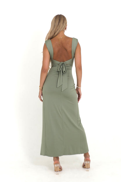 Evangeline™ | Vestido largo esculpido 