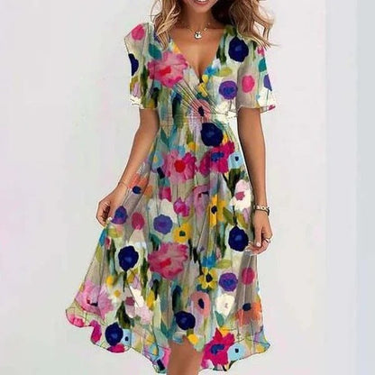 Lena | Vestido de manga corta