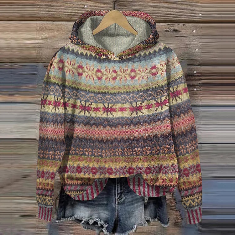 Ana™ - Suéter étnico acogedor