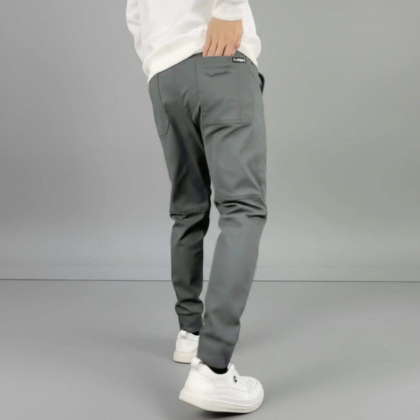 Tommaso | Pantalones cargo elásticos premium
