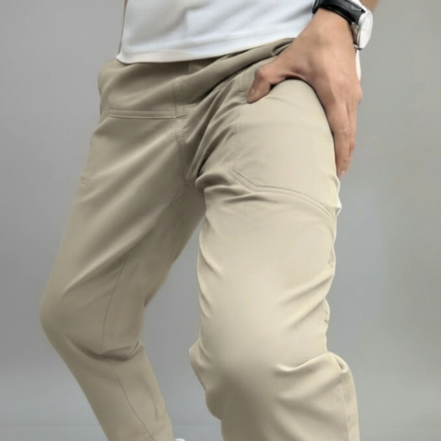 Tommaso | Pantalones cargo elásticos premium