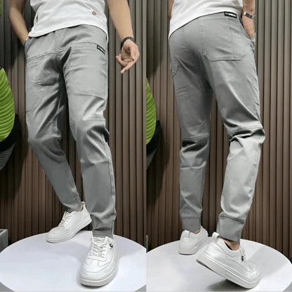 Tommaso | Pantalones cargo elásticos premium