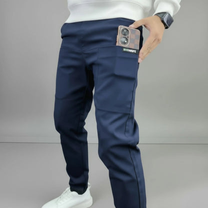 Tommaso | Pantalones cargo elásticos premium