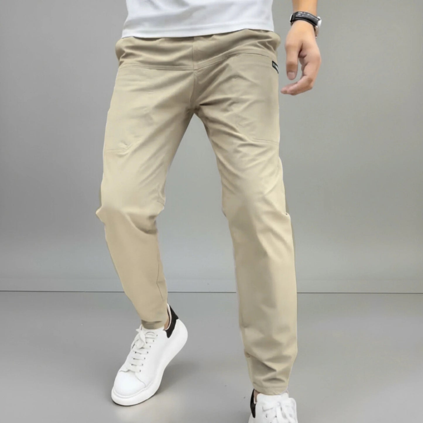 Tommaso | Pantalones cargo elásticos premium