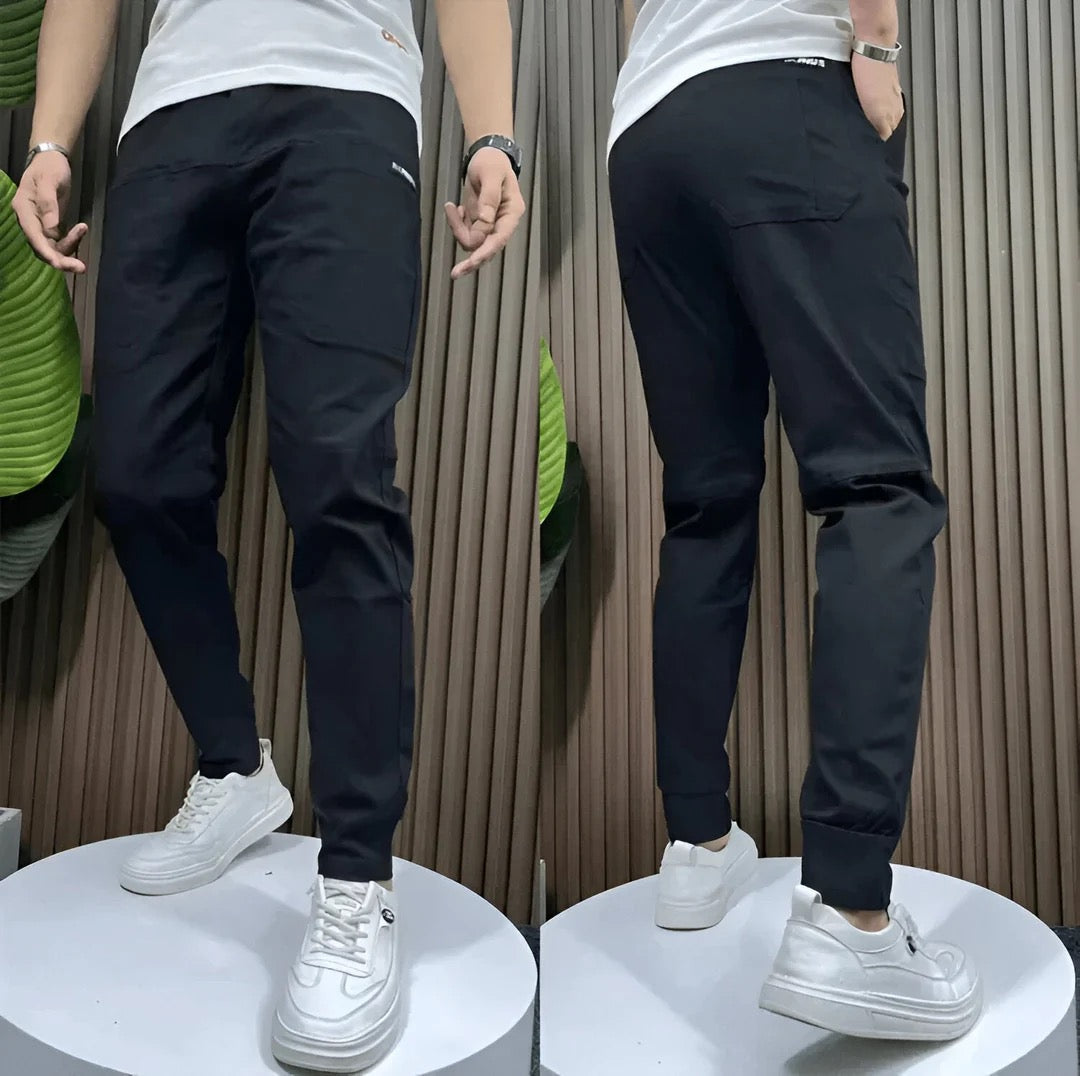 Tommaso | Pantalones cargo elásticos premium