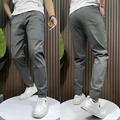 Tommaso | Pantalones cargo elásticos premium