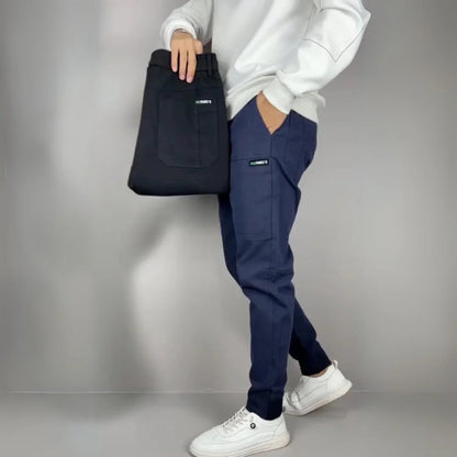 Tommaso | Pantalones cargo elásticos premium