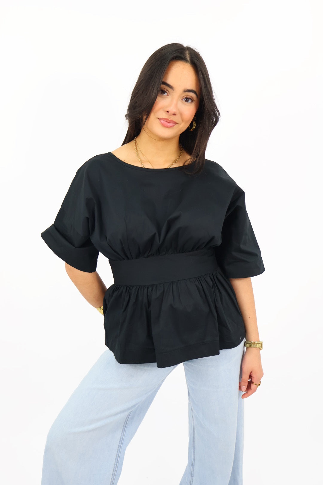 Elysian™ | Blusa relajada y ceñida
