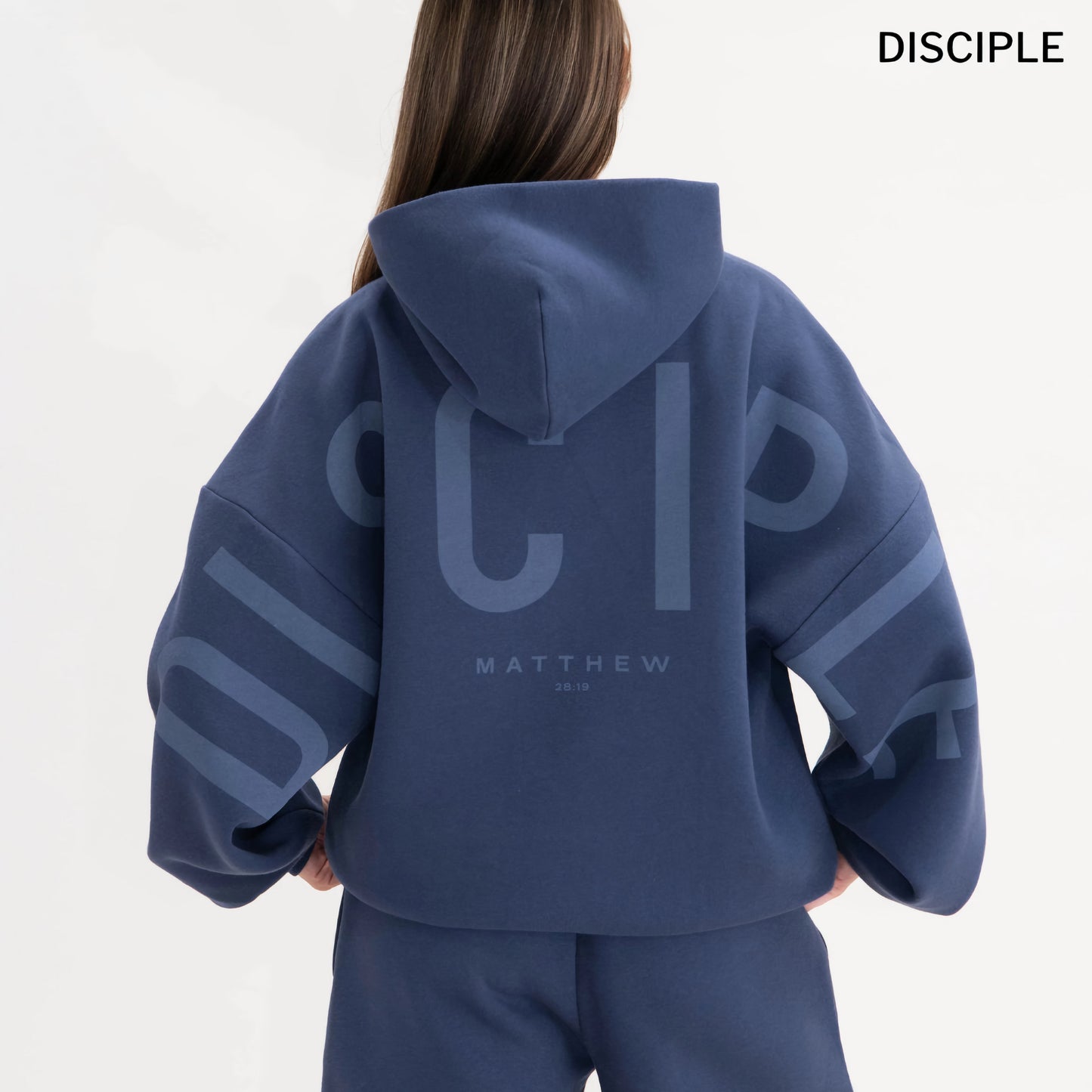 Sudadera con capucha esencial GLO Faith Statement