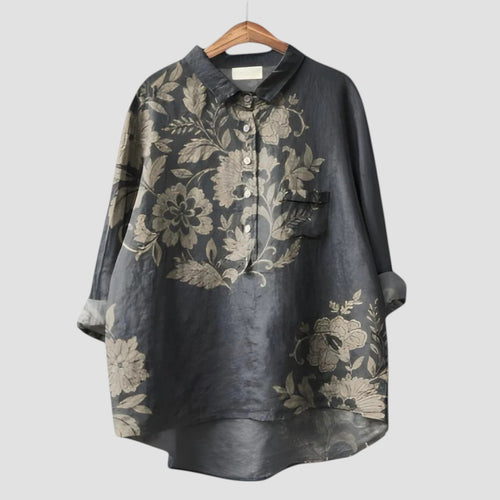 CARLA ⏐ Camisa de Mujer con Estampado Artístico Original