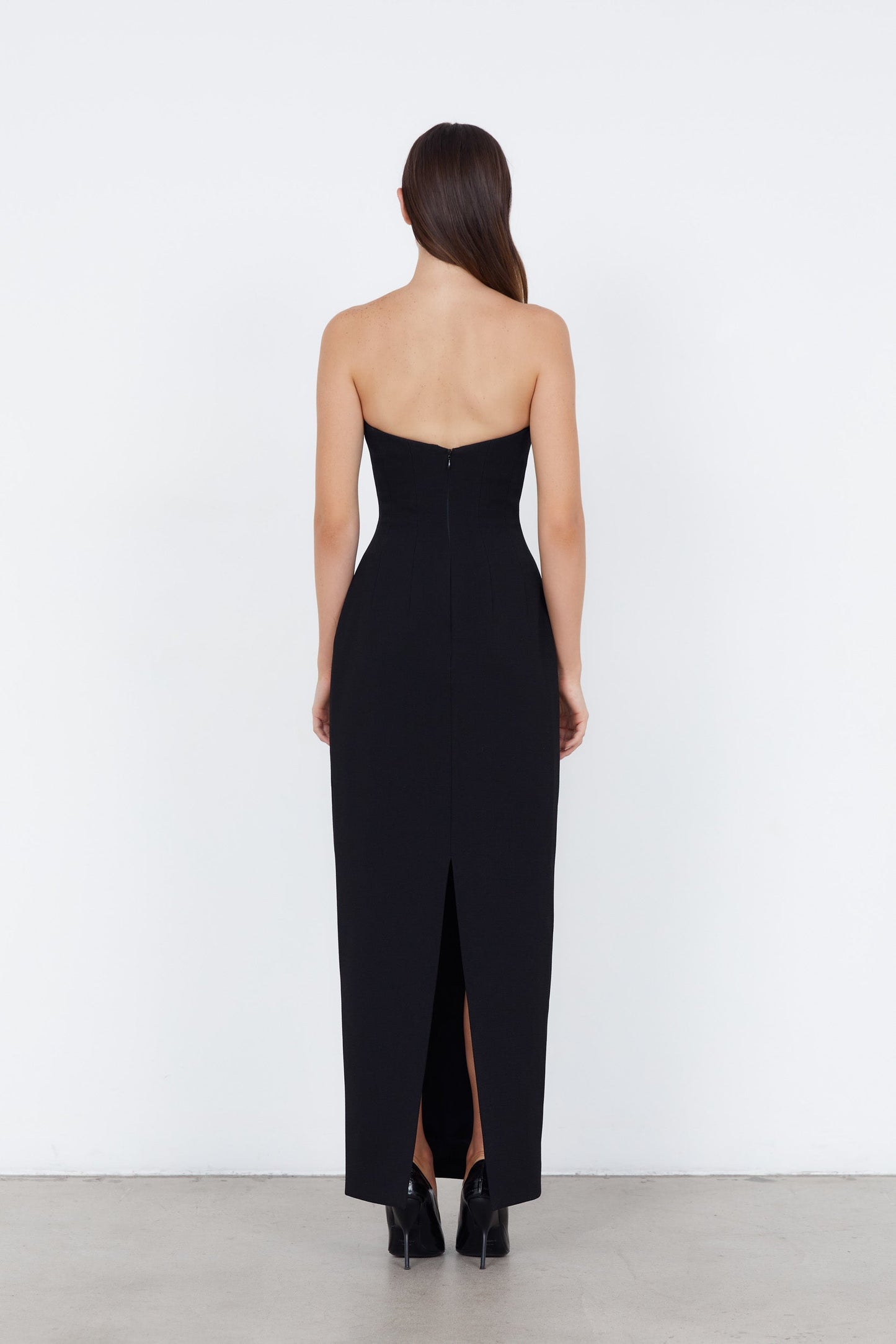 Coriva™ | Vestido largo sin tirantes 