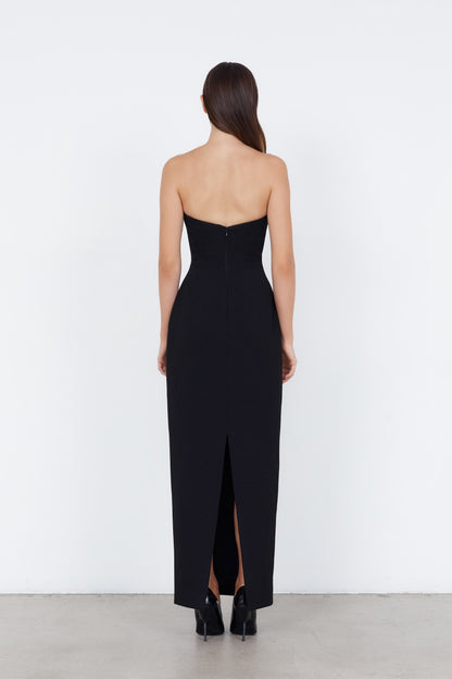 Coriva™ | Vestido largo sin tirantes 