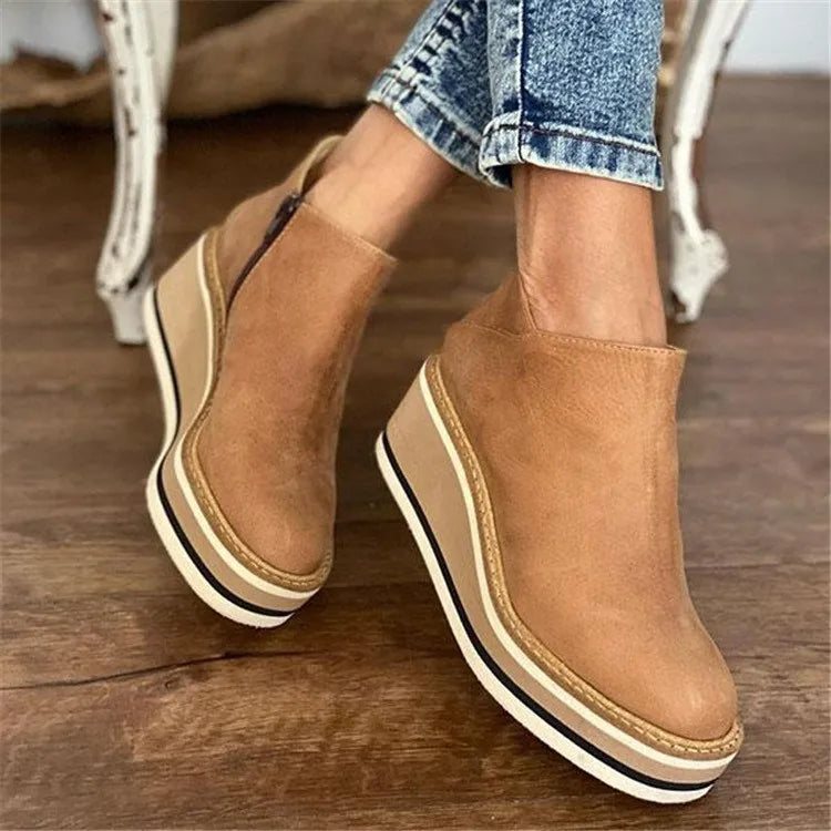 Elara™ - Botines con plataforma Elevate