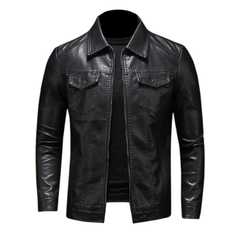 Frío - Chaqueta de cuero