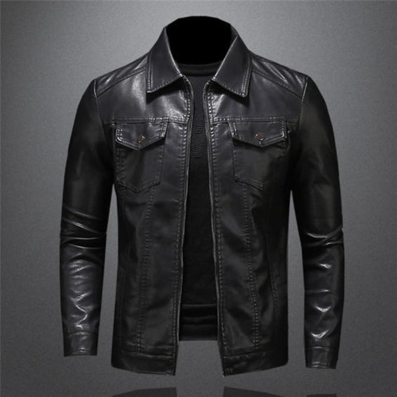Frío - Chaqueta de cuero
