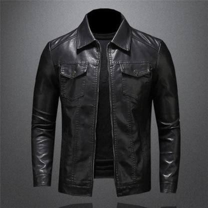 Frío - Chaqueta de cuero