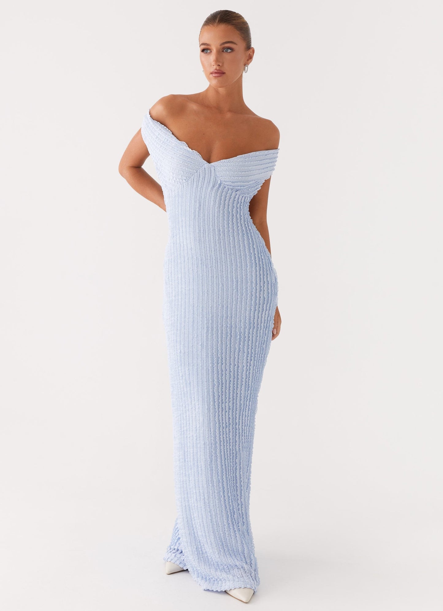 Serina™ | Vestido con hombros descubiertos 