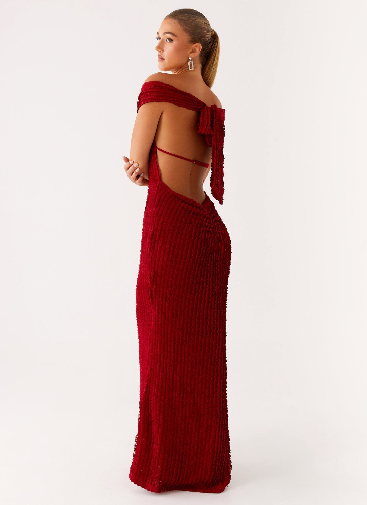 Serina™ | Vestido con hombros descubiertos 