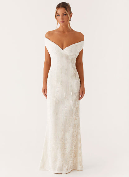 Serina™ | Vestido con hombros descubiertos 