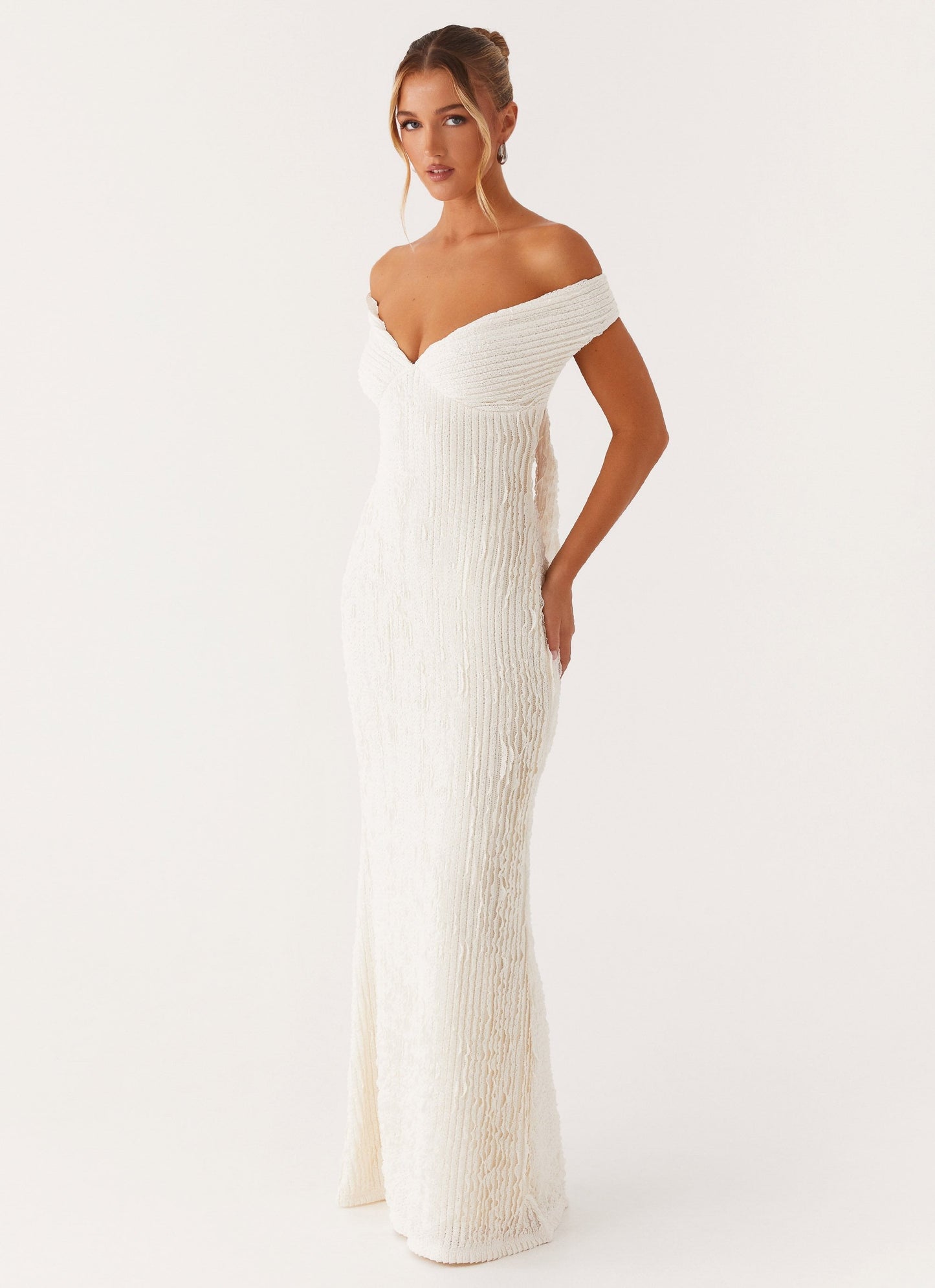 Serina™ | Vestido con hombros descubiertos 