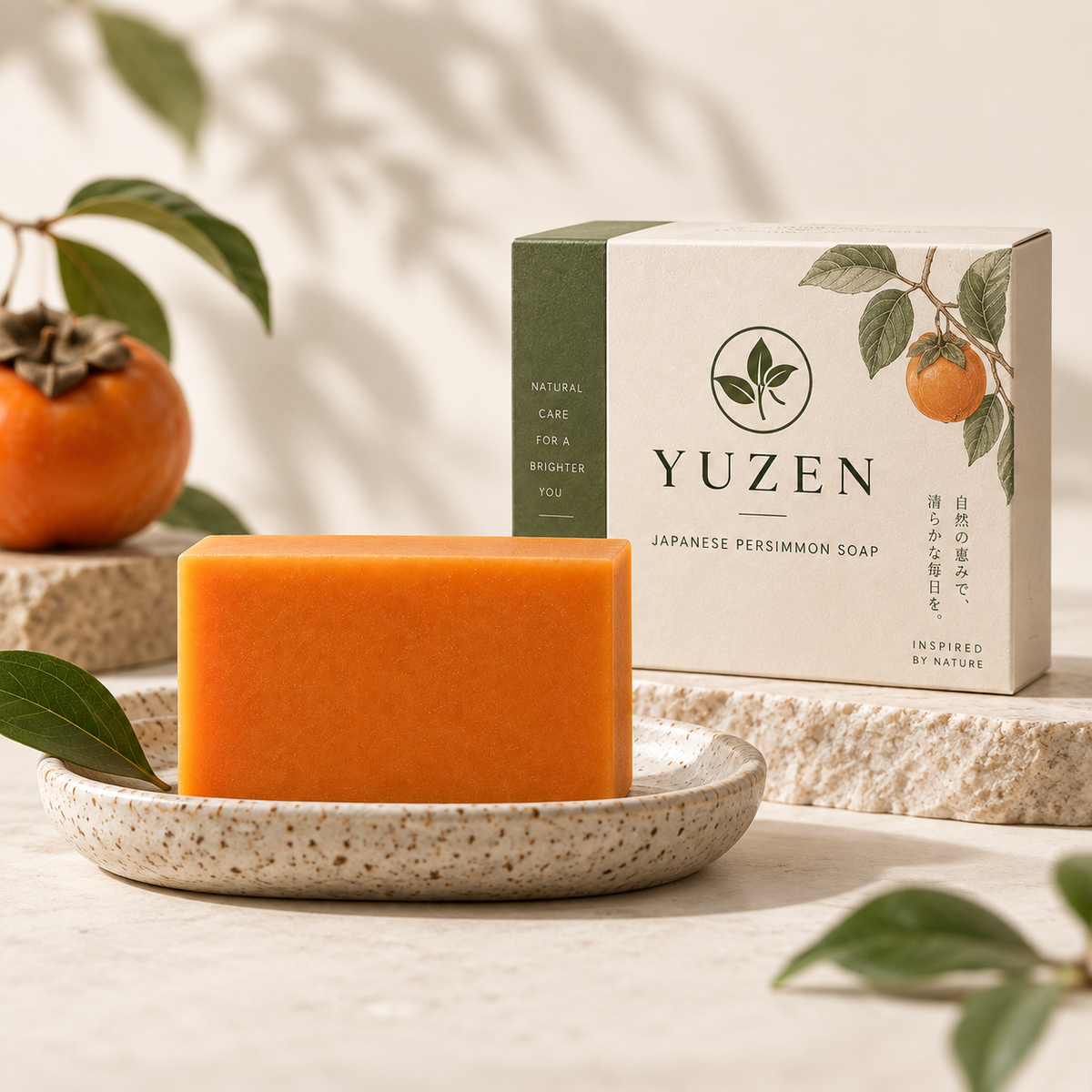 Yuzen Persimmon Soap