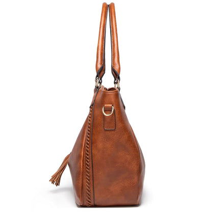 Adeline - Bolso de mano de piel de primera calidad