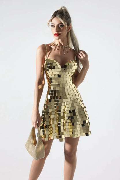 Mirora™ | Vestido de espejo