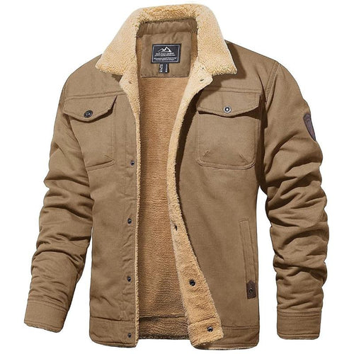 Hudson™ | Chaqueta bomber con forro de sherpa para hombre