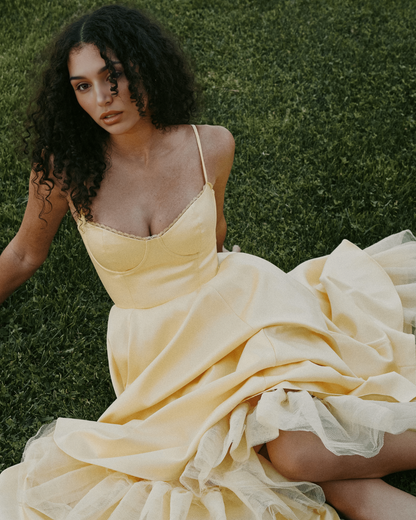 Vestido midi Selene