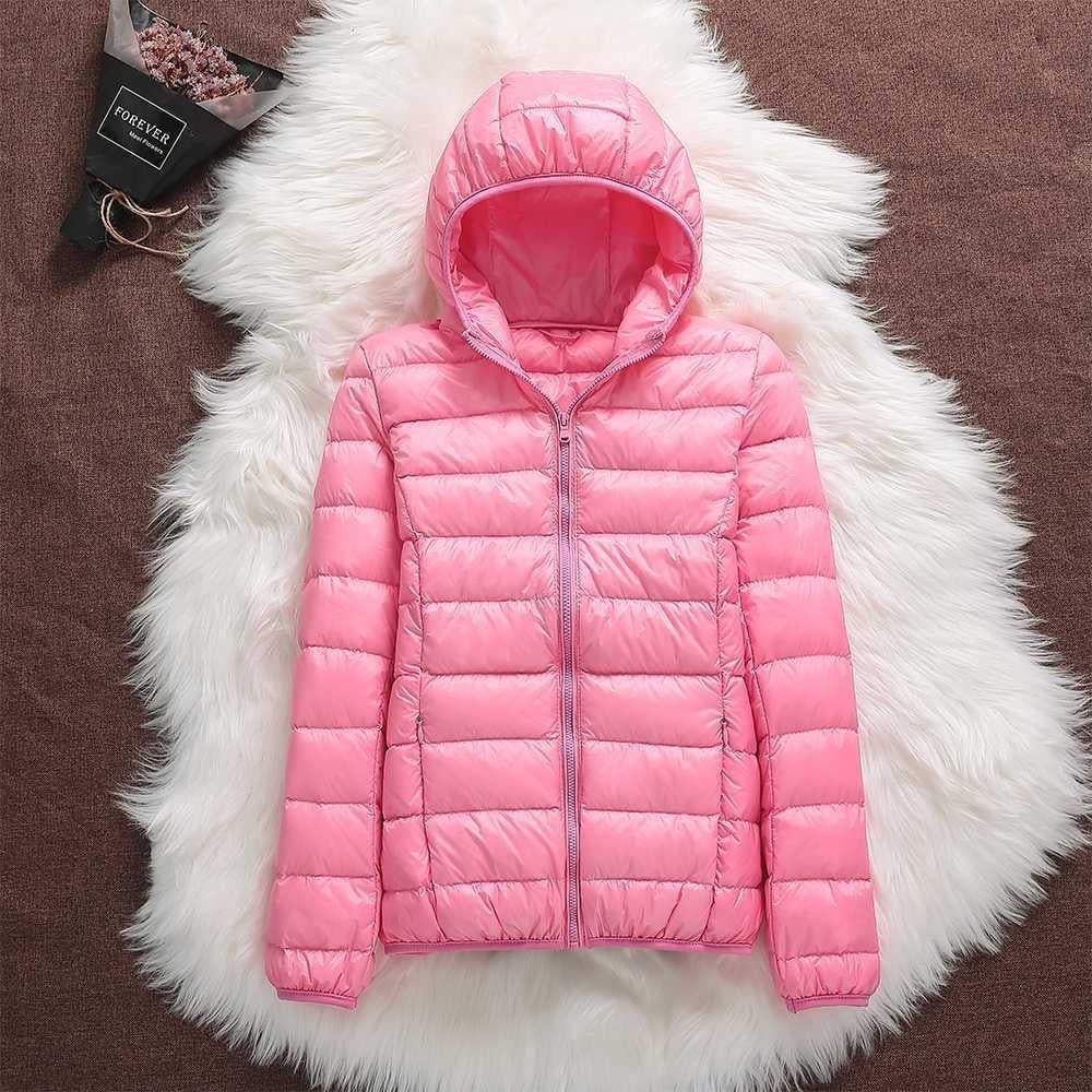 Norte - Nueva chaqueta impermeable con plumas de pato blancas