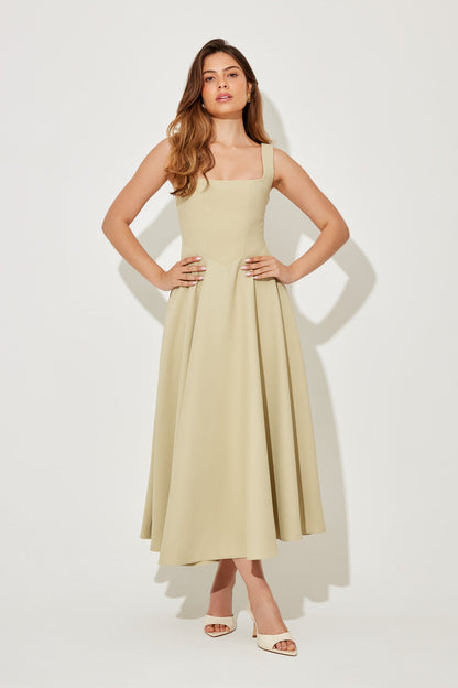 Selene™ | Vestido midi fluido y atemporal