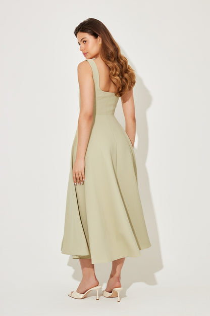 Selene™ | Vestido midi fluido y atemporal