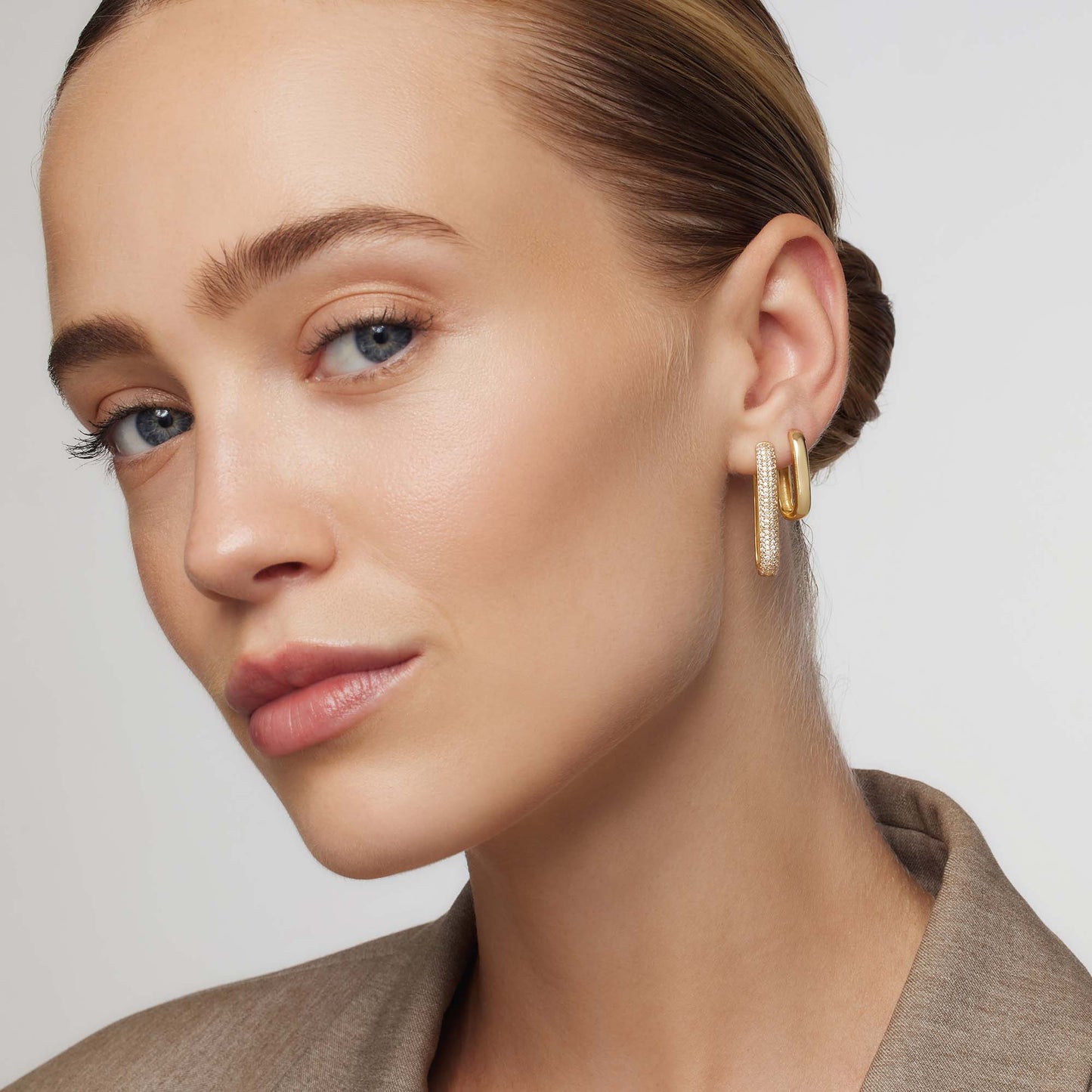 Aros pavé con iconos grandes