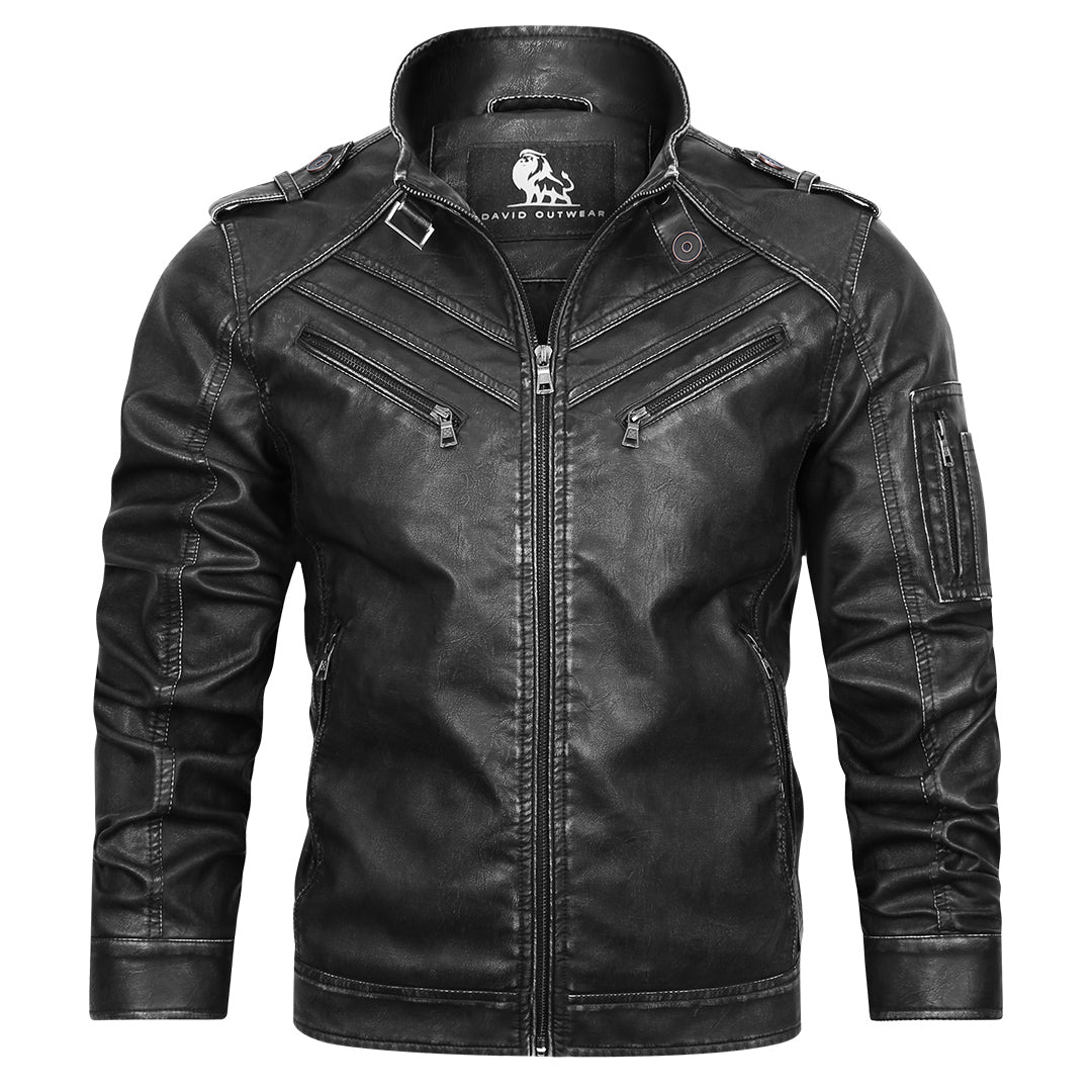 Chaqueta de cuero Engi