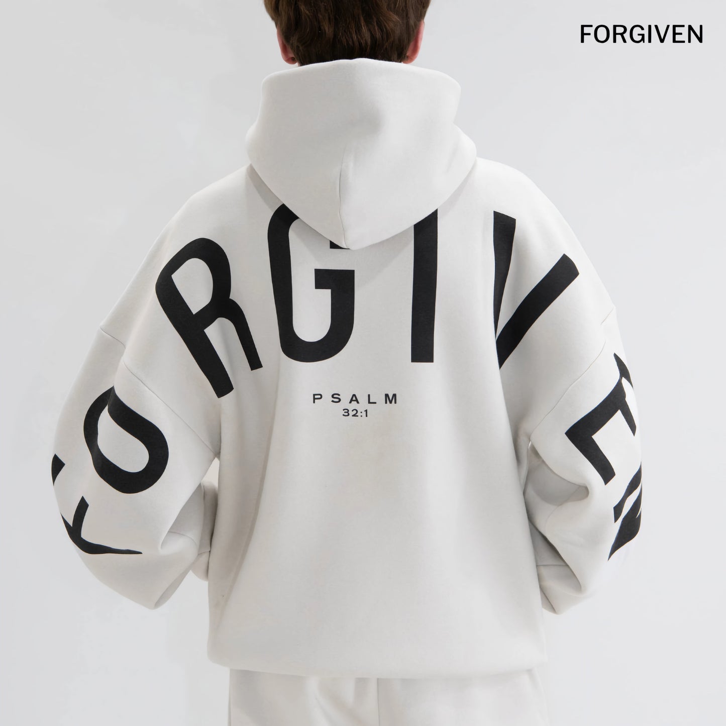 Sudadera con capucha esencial GLO Faith Statement