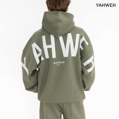 Sudadera con capucha esencial GLO Faith Statement