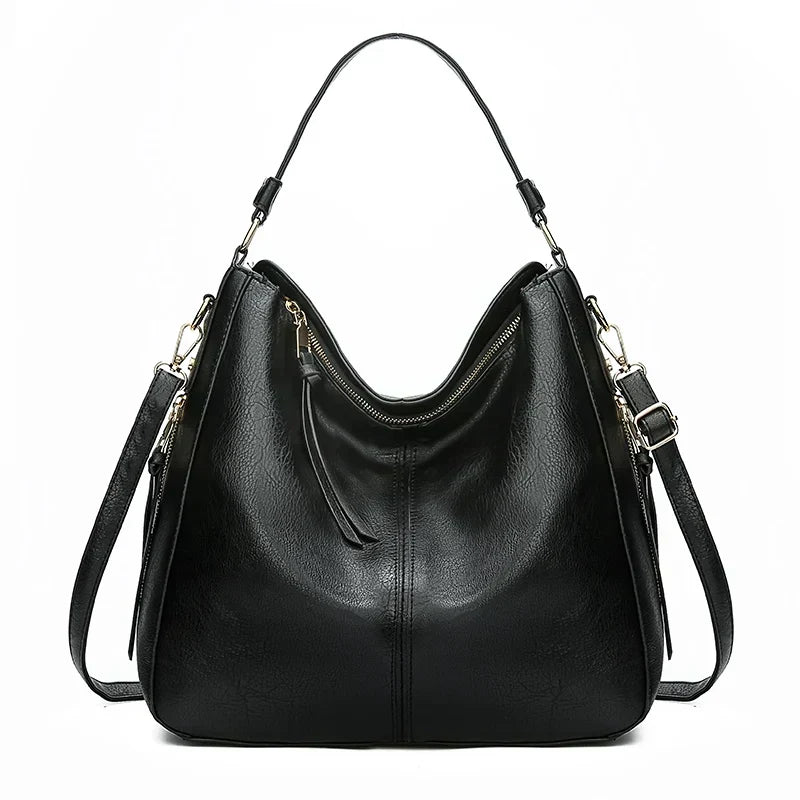 Romy - Bolso de hombro de cuero