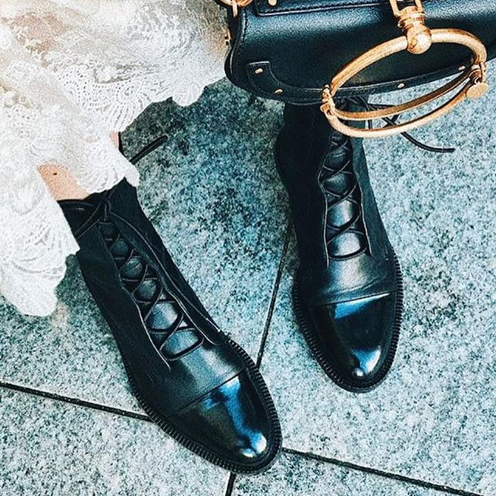 Scarlett™ - Elegantes botines de piel