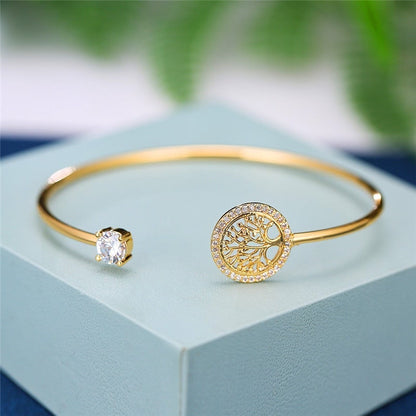Pulsera ajustable del árbol de la vida