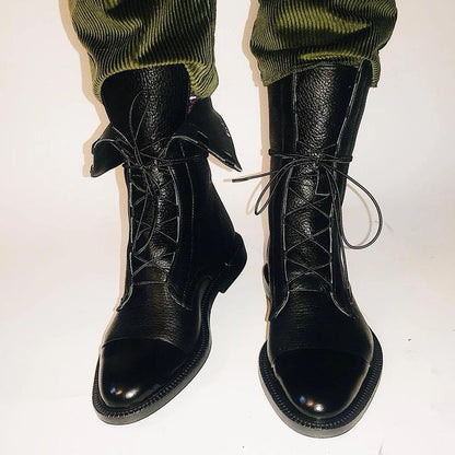 Scarlett™ - Elegantes botines de piel