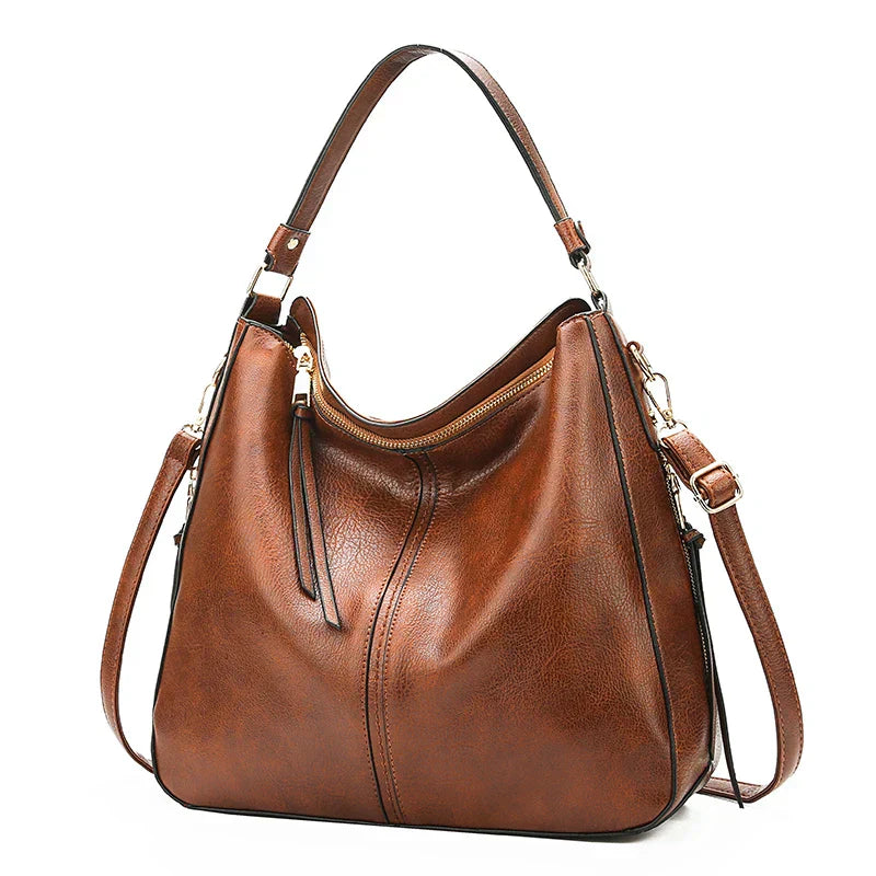 Romy - Bolso de hombro de cuero