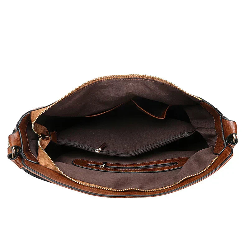 Romy - Bolso de hombro de cuero