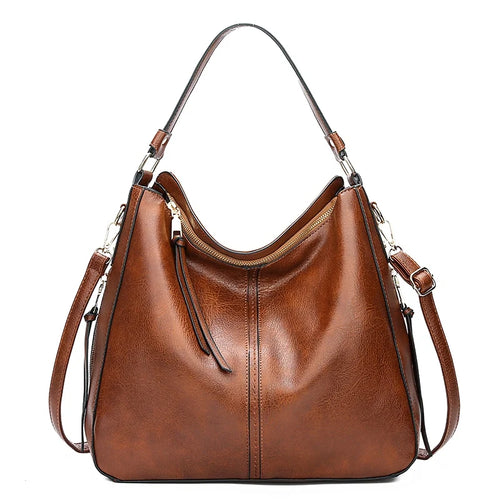 Romy - Bolso de hombro de cuero