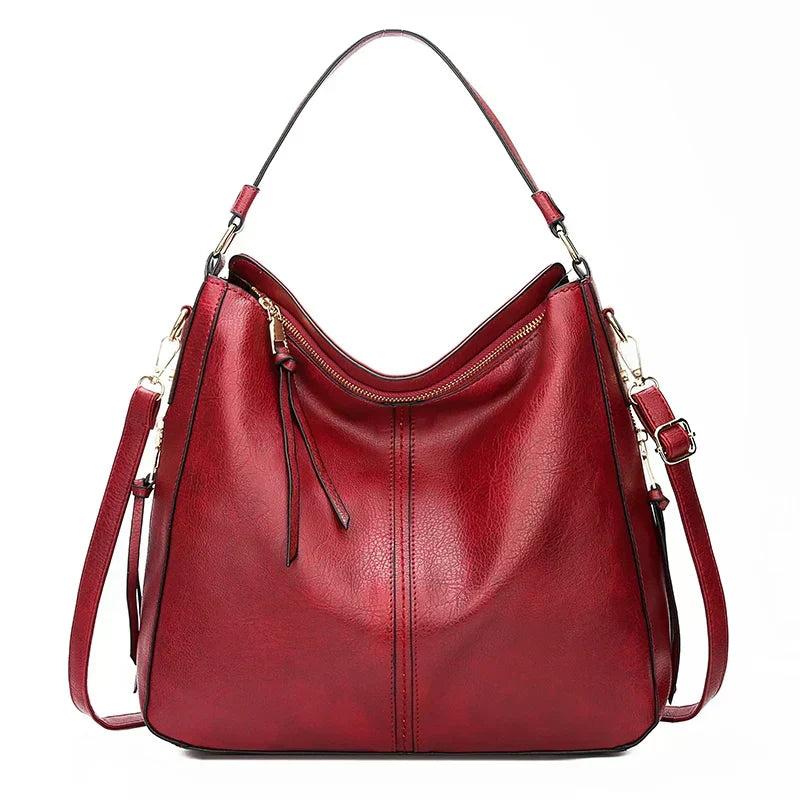 Romy - Bolso de hombro de cuero