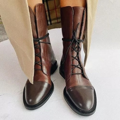 Scarlett™ - Elegantes botines de piel