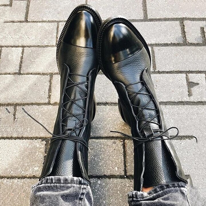 Scarlett™ - Elegantes botines de piel