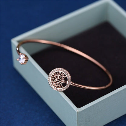 Pulsera ajustable del árbol de la vida